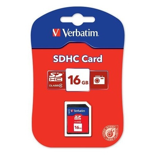 Verbatim Memory Card SD 16GB  