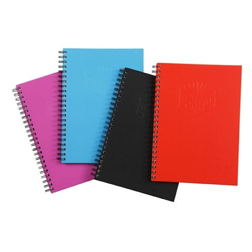 Spirax 512 Hard Cover Book A4 200 Pages Assorted Pack 4 (56512A)