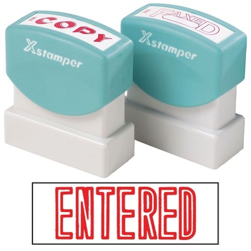 Stamp Xstamper Colour Red Title ENETRED (1021)