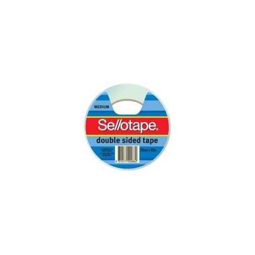 Sellotape Double Sided Tape 18mmx33m Roll