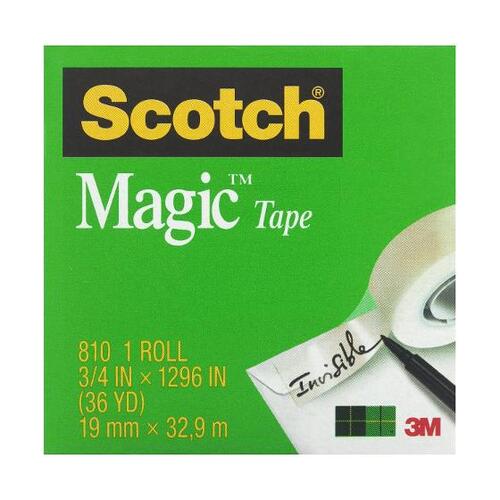 Tape 3M Scotch Magic 810 Refill 19mm x 32.9M Roll