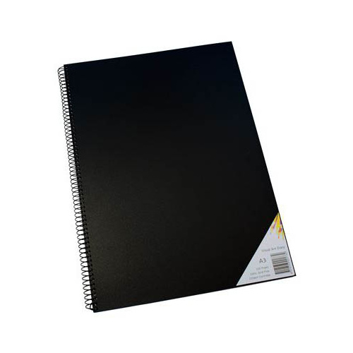 A3 Quill Visual Art Diary 110 gsm 120 Page (SWVA3)