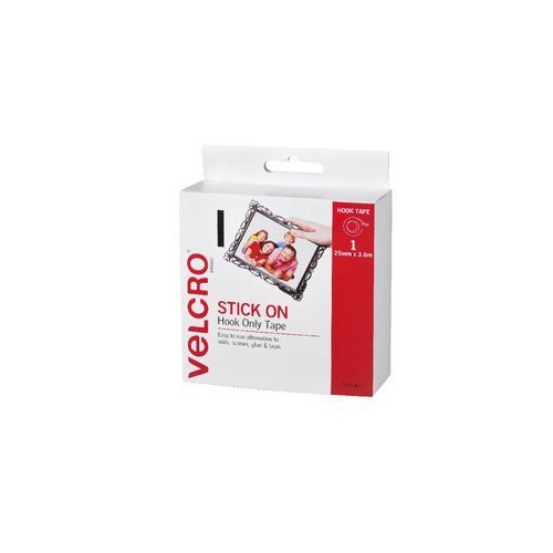 Velcro Hook Only Tape 25mm x 3.6m