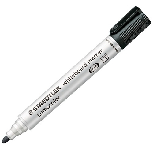 Whiteboard Marker Staedtler BULLET 2mm Black Box (10)