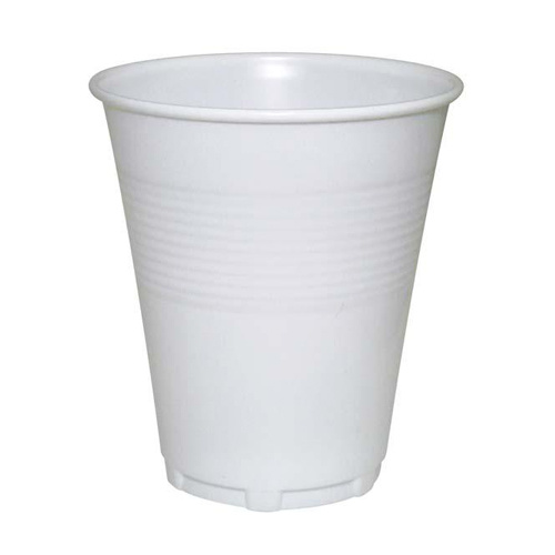 Plastic Drinking Cup 200ml White Carton (50 x 20)