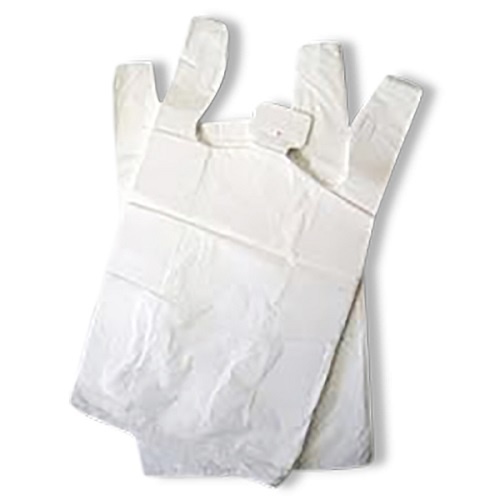 Singlet Bags Small White 35um Ctn (Pk 100 x 10)