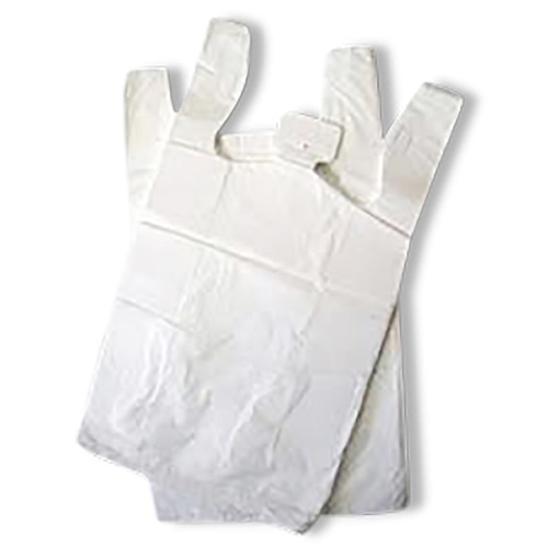 Singlet Bags Small White 35um Pk 100 