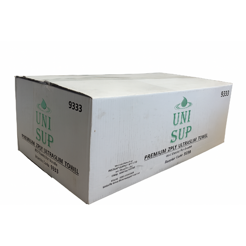 2 Ply Premium  Ultra Interleaved Paper Towel 23 x 24cm Carton 4000 (200 x 20) (9333)