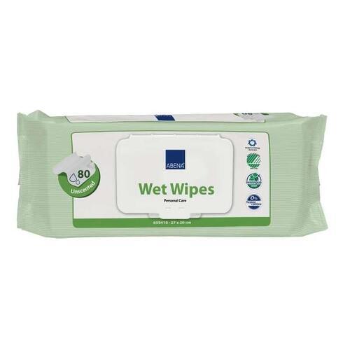 ABENA Wet Wipes 20 x 27 cm  Pack 80 ( SA65410)