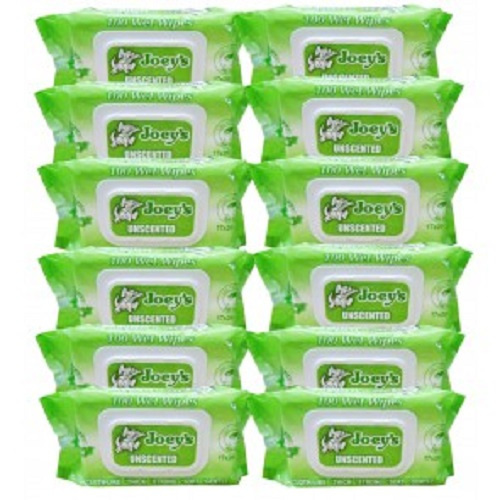 Joey Premium Baby Unscented Wipes Ctn (pk 100 x 12)